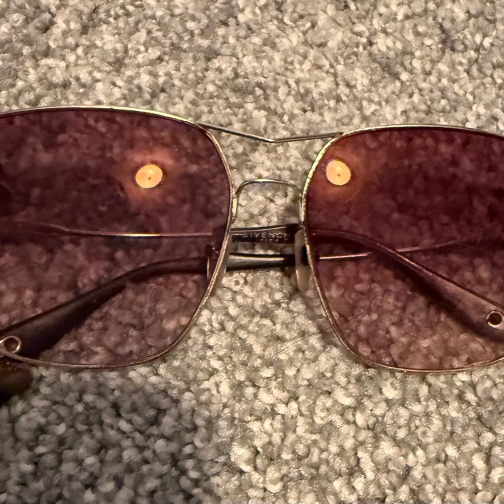 Givenchy silver Frame Sunglasses Lenses